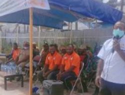 Turnamen Bola Volly Bupati Cup 1 Paniai Tahun 2021 Resmi Dibuka