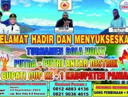 Turnamen Bola Voli Memperebutkan Piala Bupati Paniai Digelar 13 September