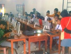 Puluhan Siswa Ikut Ujian ANBK di SMK YPPGI Yehezkiel Dumupa Idakebo Dogiyai