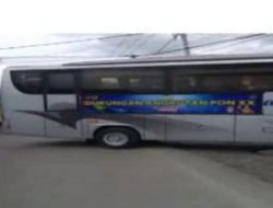 Puluhan Mobil PON XX Papua Klaster Mimika dan Peparnas ke XVI Tiba di Timika
