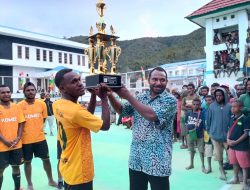 Turnamen Futsal Bupati Cup 1 Paniai Tahun 2021 Resmi Ditutup