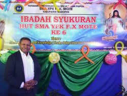 Intelektual Papua FX Mote Rayakan HUT Bersamaan HUT Ke-6 SMA FX Mote Waropen
