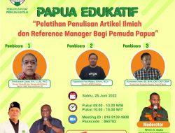 Tenaga Ahli Utama Kantor Staf Presiden Jadi Pembicara Papua Educatif Pemuda Katolik