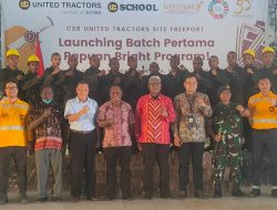 United Tractors Site Freeport Luncurkan Papua Bright Program Tahap Pertama