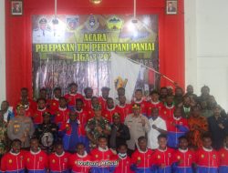 Bupati Paniai Meki Fritz Nawipa Lepas Persipani Mengikuti Kompetisi Liga 3 Zona Papua