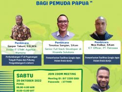 Gugus Tugas Papua Pemuda Katolik Gelar Pelatihan Google Apps Lanjutan Bagi Pemuda Papua