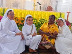 Biarawati Guru TK Santa Thresia Kecil Mowanemani Terkesan dengan Anak Didiknya