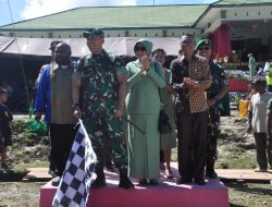 Danrem 173 Praja Vira Braja Brigjen TNI Sri Widodo Buka Lomba Lari Waghete Gembira 5 KM di Deiyai