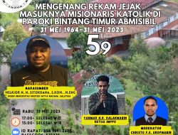 Jelang HUT ke-59 Misi di Abmisibil, Besok Mahasiswa Pegunungan Bintang Gelar Diskusi Virtual