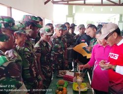 Cara Keluarga Besar Koramil di Deiyai Mengolah Hasil Pertanian Punya Nilai Ekonomi Untuk Warga