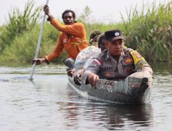 Anggota Polri Inspiratif: Kembangkan Wisata Pelangi Rawa Biru di Tapal Batas Indonesia-Papua Nugini