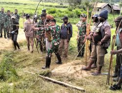 Lomba Olahraga Panahan di Paniai Meriahkan Natal dan Menyambut Tahun Baru 2024