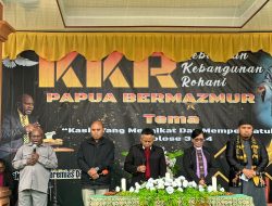 Ratusan Warga Dogiyai Ikuti Ibadah Kebaktian Kebangunan Rohani: Papua Bermazmur
