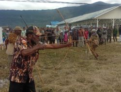 Lomba Panahan Tradisional dan Dapur Umum di Pasar Waghete, Deiyai Berlangsung Meriah
