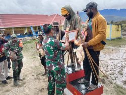 Lomba Panahan dan Dapur Umum Dalam Rangka HUT ke-III Kodim Deiyai Resmi Ditutup