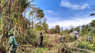 Giat Buka Kebun Baru Guna Menyukseskan Program Ketahanan Pangan Lokal di Wilayah Binaan