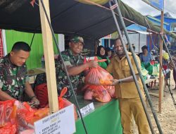Harga Mencekik Jelang Ramadhan 1445 Hijriah Tahun 2024 Kodim Deiyai Gelar Bazar Murah