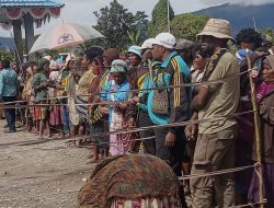 Pemerintah Kabupaten Dogiyai Gelar Pasar Murah Dalam Rangka Pengendalian Inflasi Daerah