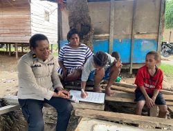 Meski Minim Alat Tulis Program Gabus Terus Digalakan Agar Warga Kabupaten Jayapura Bebas dari Buta Huruf