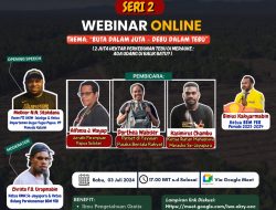 BEM Fakultas Ekonomi dan Bisnis Uncen dan Gugus Tugas Papua Pemuda Katolik Bedah Investasi Tebu di Papua Selatan