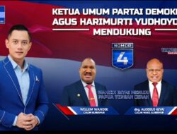 Agus Harimurti Yudhoyono Ajak Warga Papua Tengah Dukung Willem Wandik dan Alo Giyai di Pilkada 2024