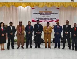DPRD Deiyai Sahkan Ranperda Pilkades, Intelektual Muda Fery Pakage Apresiasi Langkah Cepat Penjabat Bupati Elimelek Edowai
