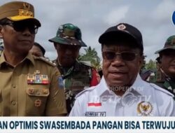Menteri Pertanian Kunjungi Merauke, Anggota DPR Sulaiman Hamzah Berharap Kaum Milenial Bergabung di Brigade Pangan