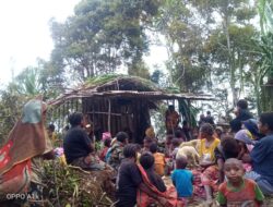 Buntut Pengiriman Ratusan Aparat, 3000 Lebih Warga di Pegunungan Bintang Masih Bertahan di Hutan