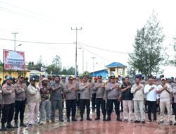 Kapolda Papua Tengah Alfred Papare Kunjungi Polres Deiyai Dalam Rangka Pengamanan Pilkada 2024