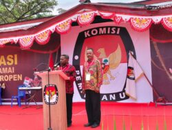 Calon Bupati FX Mote dan Wakil Bupati Yoel Boari Terpilih Memimpin Kabupaten Waropen 2024-2029