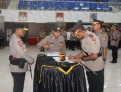 Kapolda Papua Renwarin Pimpin Upacara Serah Terima, Maclarimboen Kapolresta Jayapura Kota Gantikan Mackbon