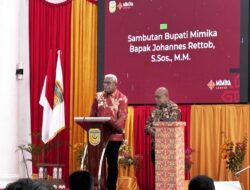 Bupati John Rettob Luncurkan Aplikasi Mimika Center, Permudah Layanan Komunikasi Masyarakat Mimika