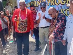 Pemerintah Kabupaten Mimika dan PT Freeport Indonesia Luncurkan Distribusi Air Bersih di Timika