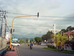 Warga Keluhkan Lampu Jalan Rusak di Jalan Merdeka Nabire