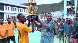 Turnamen Futsal Bupati Cup 1 Paniai Tahun 2021 Resmi Ditutup