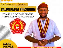 Ketua Komda Papua Benediktus Bame Masuk Bursa Ketua Presidium PMKRI