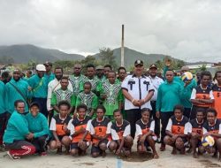 Dinas PPO Dogiyai Gelar Turnamen Bola Voli Tingkat SMP dan SMA/SMK