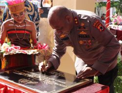 Kapolda Irjen Mathius Fakhiri Resmikan Gedung Sekolah Polisi Negara Polda Papua