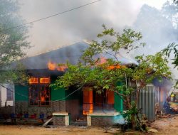 Rumah Warga Merauke di Jalan Mangga Dua Terbakar
