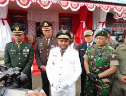 Wakil Bupati Puncak Pelinus Balinal Apresiasi Aparat Jaga Keamanan Warga Puncak