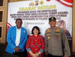 DPD KNPI Merauke Titip Aspirasi Pemuda untuk Presiden Melalui Kompolnas