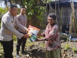 Bimbingan Masyarakat Noken Polri Bantu Petani Kimupugi, Kabupaten Dogiyai