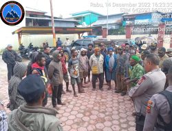 Polisi Tetapkan Tiga Tersangka Kasus Pembakaran Pasar Waghete, Kabupaten Deiyai