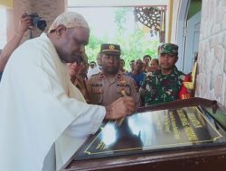Kabar Gembira dari Keuskupan Timika: Umat Stasi Santo Mikhael Hiripau Miliki Gereja Baru