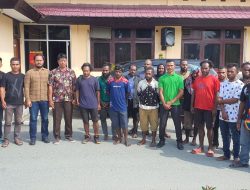 Polres Jayapura Lepas 14 Warga yang Terlibat Ricuh Saat Pengamanan Lukas Enembe