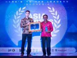 Penjabat Wali Kota Jayapura Dr Frans Pekey, M.Si Raih Asia Leaders Awards 2023