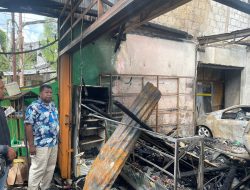 Rumah Warga Perumahan Organda, Kota Jayapura Hangus Terbakar