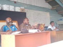 Dinas PMK Kabupaten Dogiyai Gelar Pertemuan Pasca Kepala Kampung Bukapa Meninggal