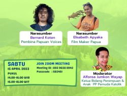 Gugus Tugas Papua Pemuda Katolik Gelar Diskusi Perihal Film Sebagai Media Advokasi dan Edukasi