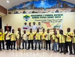 Yoseph Metodius Nahkoda Baru Pemuda Katolik Papua Barat Daya Masa Tugas 2023-2026